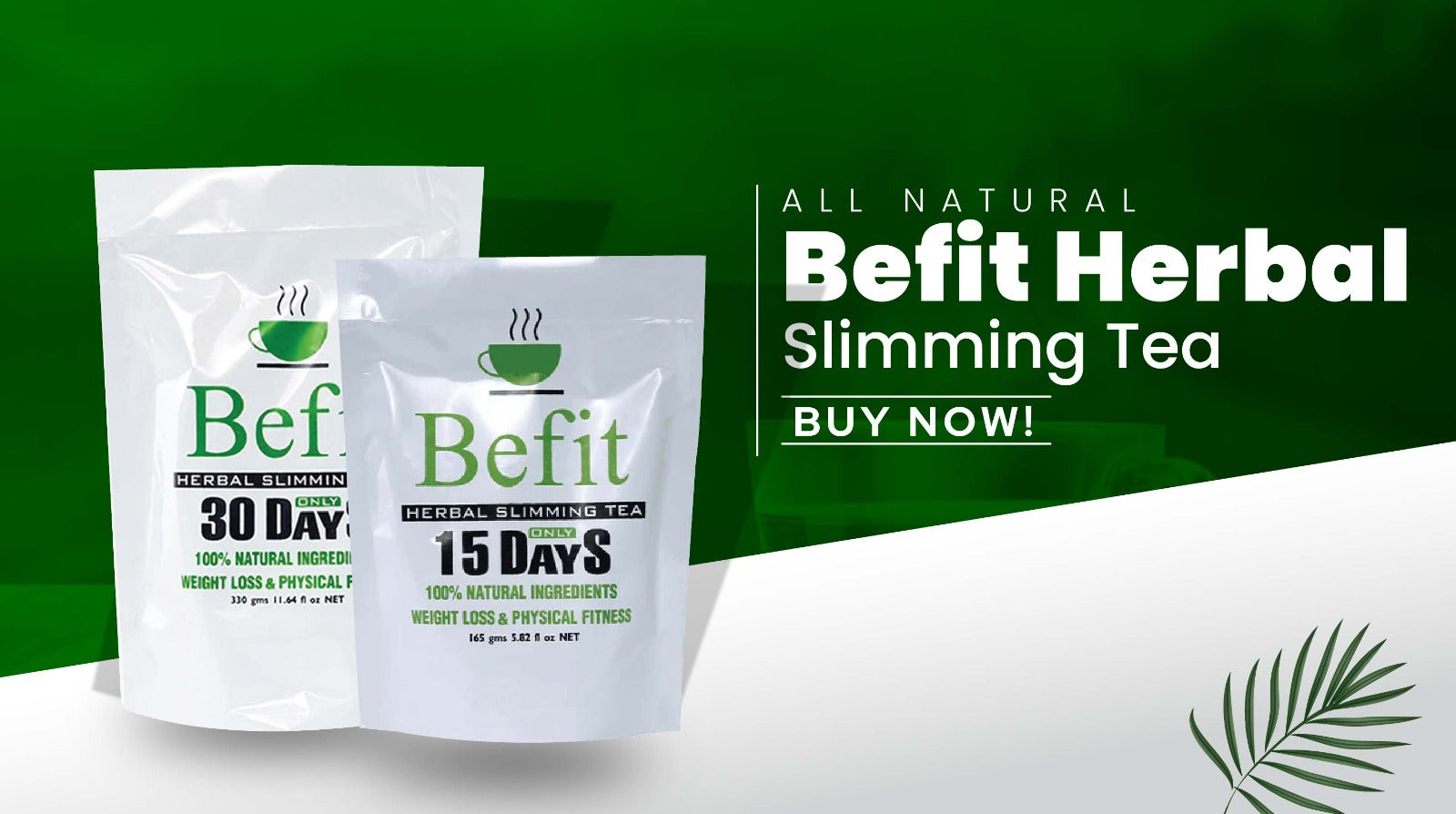 Befit Herbal Slimming Tea( 45 Days )